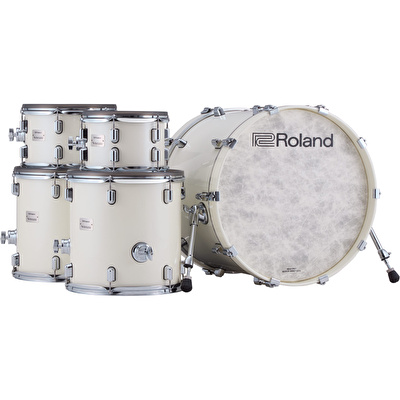 ROLAND VAD716 V-Drums Acoustic Design Pearl White Elektronik Davul Seti